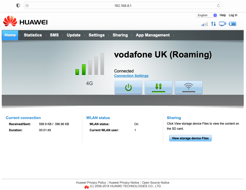 Manual network selection on a Huawei router – Broadband Go